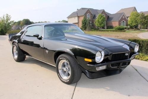 1971 camaro restored build sheet true ss super sport