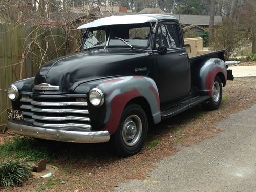 1952 chevy 3100 pick-up truck chevrolet advanced design 47 48 49 50 51 52 53 54