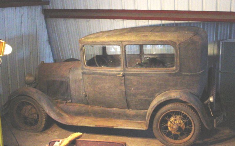 1929 ford model a sedan
