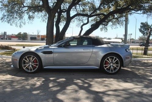 2013 aston martin v8 vantage s roadster skyfall silver!