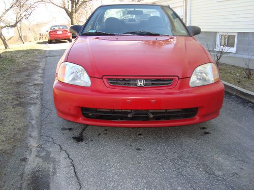 1997 honda civic hx 5 speeds 4cyl 1.6l vtec engine with 140080 miles,no reserve