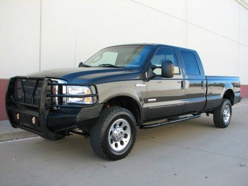 2007 ford f350 super duty 4x4 diesel, crew cab long bed, serviced, 1owner, clean