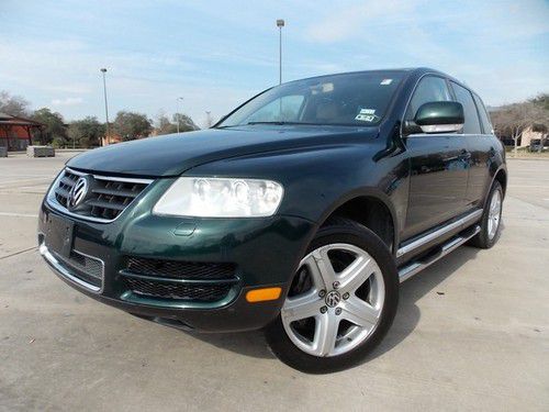 2005 volkswagen touareg v8 4.2l navi snrf 6cd ipod xenon heat seat free shipping