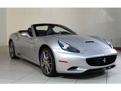 2012 ferrari approved cpo california, argento nubering/ nero