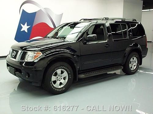 2006 nissan pathfinder se 4.0l v6 sunroof third row 82k texas direct auto