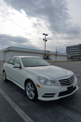 2012 mercedes-benz e350 4matic amg sport package. no reserve!!