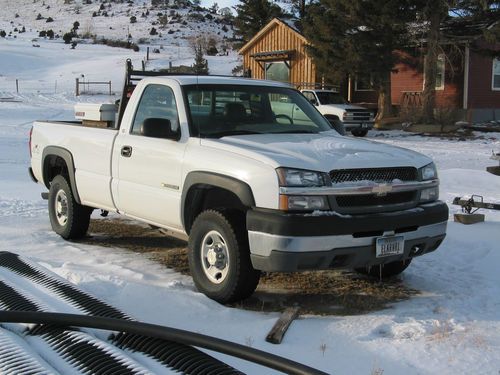 03 chevy 2500 hd reg. cab 4x4