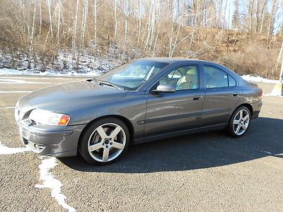 04 volvo s60 awd r design r sport package leather sunroof sport suspencion mint