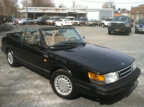 1989 saab 900 turbo convertible 2-door 2.0l