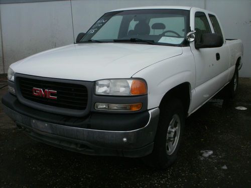 2001 gmc sierra 1500 sl ext cab 4x4, asset # 15170