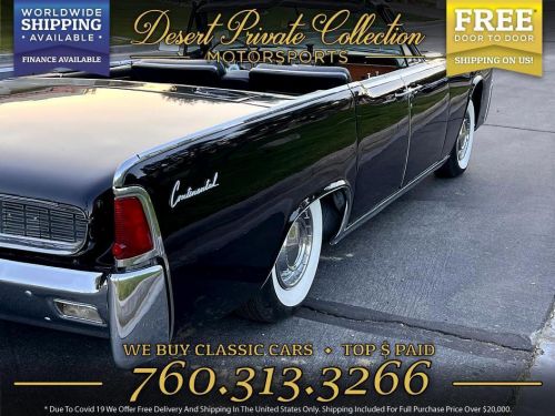 1962 lincoln continental convertible