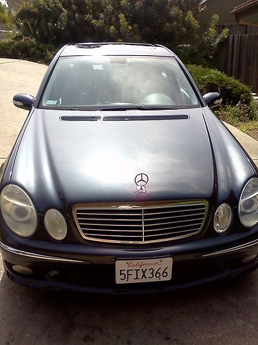 469 horsepower supercharged e55 amg mercedes