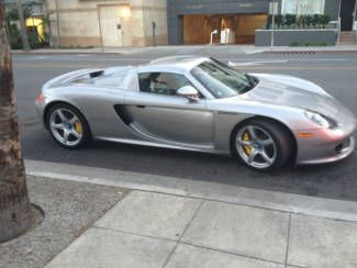 2004 porsche carrera gt convertible 2 door 5.7l never titled on mso, 441 miles!