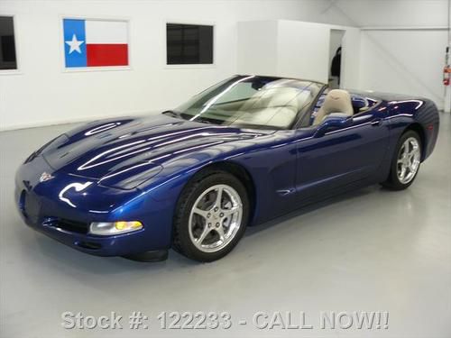 2004 chevy corvette automatic convertible hud 37k miles texas direct auto