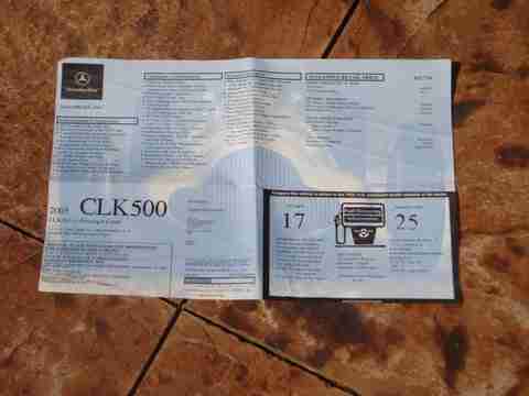 WOW!!! 1 OWNER / 52K MILES / 2005 Mercedes-Benz CLK500 Base Coupe 2-Door 5.0L, US $18,488.00, image 7