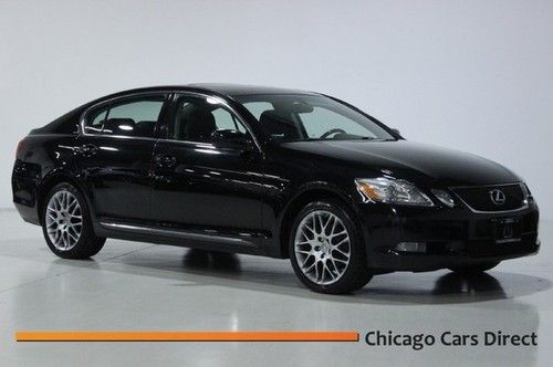 06 gs300 awd nav g-spider wheel mark levinson ac seat spoiler camera shades rare