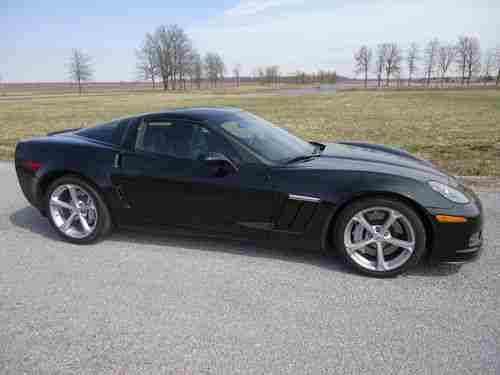 2013 Chevrolet Corvette Grand Sport Coupe Black 6 Speed, image 2