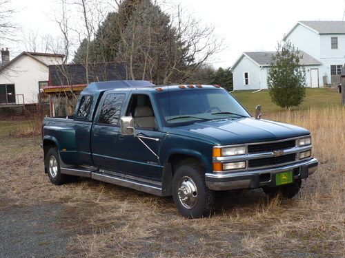 1998 chevy 3500 turbo diesel dually crewcab