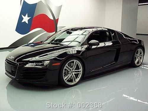 2009 audi r8 quattro awd 6-spd nav rear cam 19's 16k mi texas direct auto