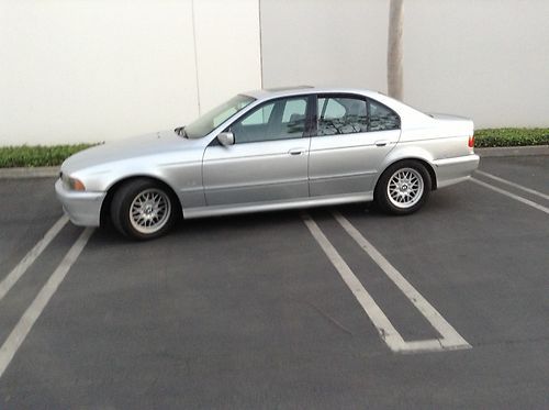 2001 bmw 540i m-sport