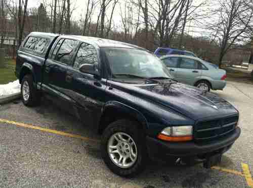 2001 DODGE DAKOTA CREW CAB 4 DOORS RUNS GREAT NO RUST!! WHOLESALE! NO RESERVE!!, image 2