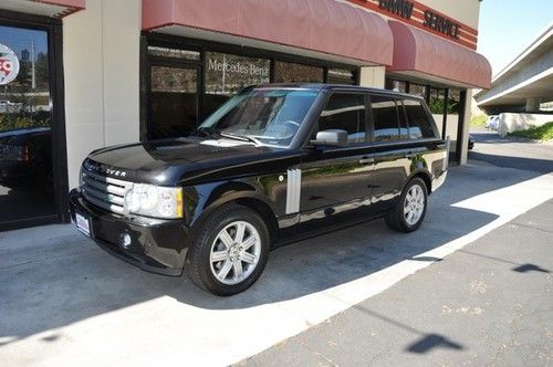 2007 range rover hse super clean!!