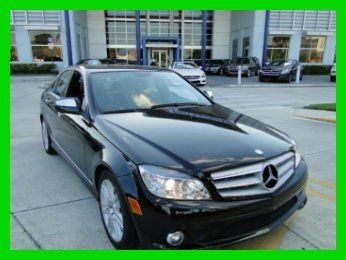 2009 c300 sport,black/black,ipodkit,bluetooth,mercedes-benz dealer,l@@k at me!!!