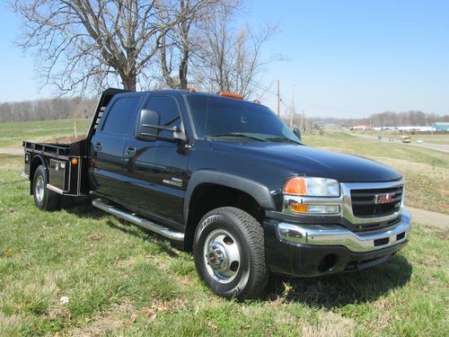 2006 gmc sierra 3500 sle crew cab pickup 4-door 6.6l