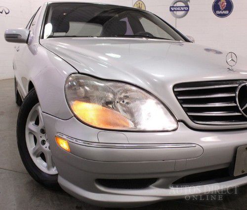 We finance 2002 mercedes-benz s500 clean carfax warranty navi mroof htdsts/mrrs