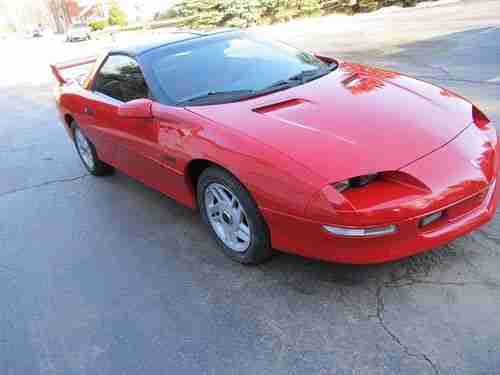 1994 Camaro Z28 Red 6 Speed Tee Tops, image 2