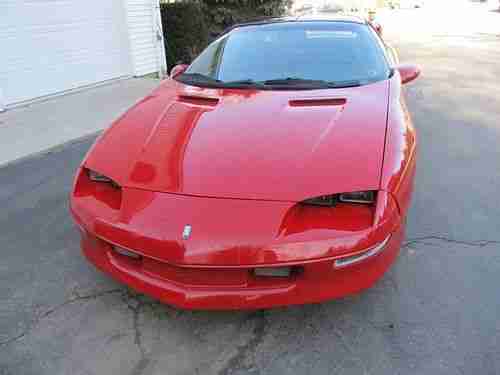 1994 Camaro Z28 Red 6 Speed Tee Tops, image 5