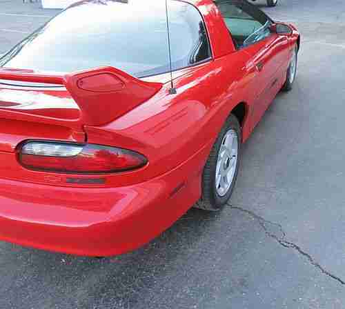 1994 Camaro Z28 Red 6 Speed Tee Tops, image 7