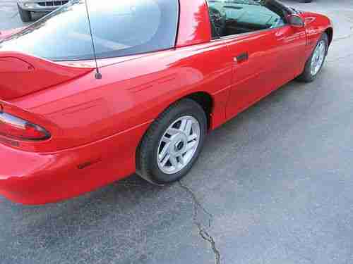 1994 Camaro Z28 Red 6 Speed Tee Tops, image 8