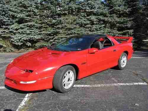 1994 Camaro Z28 Red 6 Speed Tee Tops, image 21
