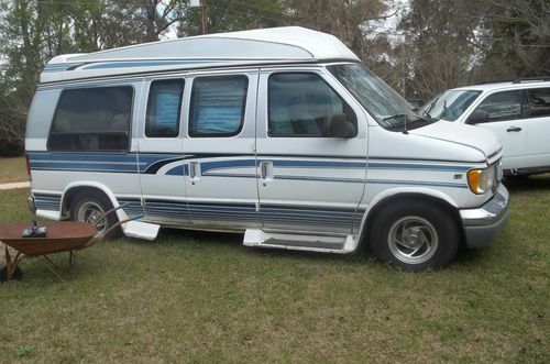 Van with wheelchair lift