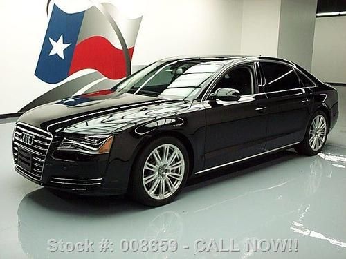 2012 audi a8 quattro l awd pano sunroof nav 20's 15k mi texas direct auto