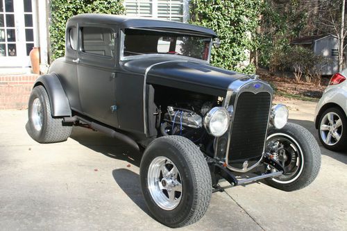 1930 ford model a coupe hot rod rat rod 5 window steel body