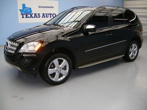 We finance!!!  2009 mercedes-benz ml350 auto roof wood sos tow 19 rims 1 owner!!