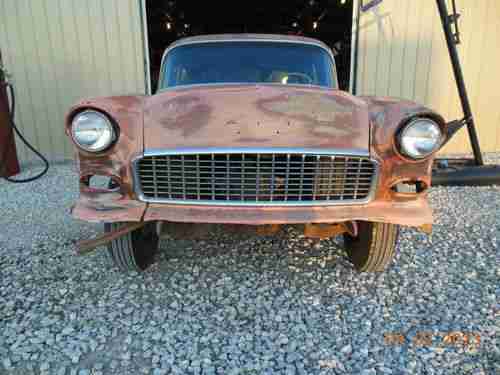 Rare 1955 Chevrolet BelAir 2 Dr Sedan, image 3