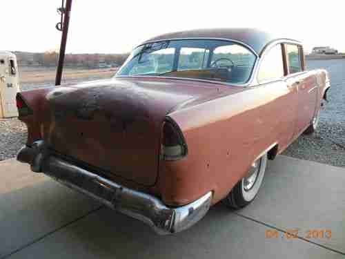 Rare 1955 Chevrolet BelAir 2 Dr Sedan, image 4