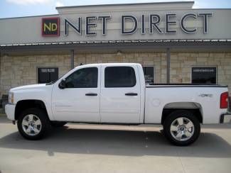 11 chevy crew cab 4wd 3 1/2 lift leather 69k mi net direct auto sales texas