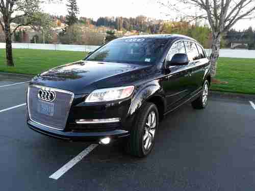 2007 AUDI Q7 PAMPERED 48K MILES BLACK ON BLACK, US $31,600.00, image 2
