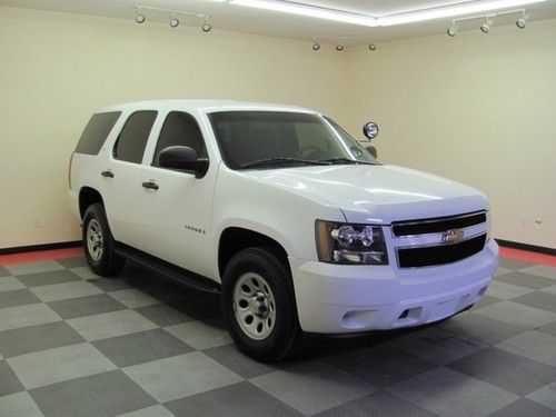 2008 chevrolet tahoe 4 wheel drive! goverment owned! priced to sell