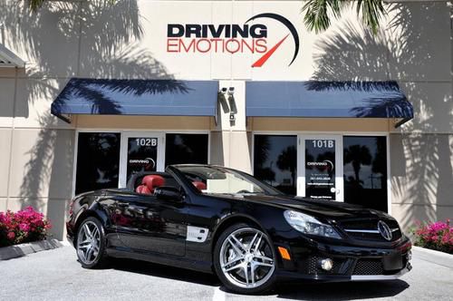 2009 mercedes sl65 amg renntech! blk/red carbon! 704hp!