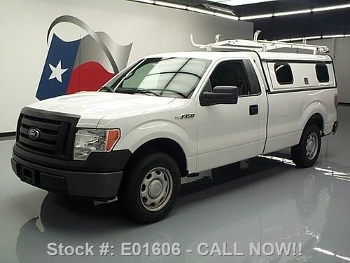 2010 ford f150 reg cab service utility camper shell 74k texas direct auto