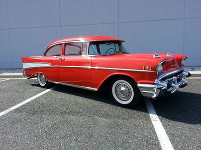 1957 bel air power pak rare od trans clean low miles collectors