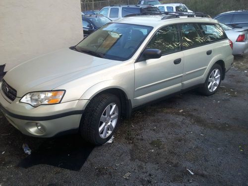 2006 subaru outback 2.5i wagon 4-door 2.5l no reserve mv-907a flood salvage