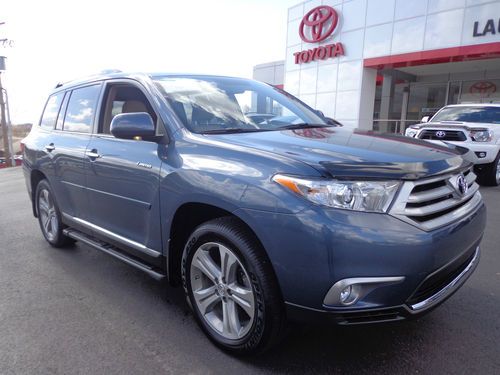 2011 highlander limited 4wd nav roof heated leather rear camera toyota certified