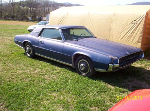 1967 ford thunderbird    #'s matching  428