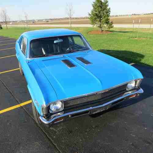 1968 CHEVROLET CHEVY II NOVA 350/400 frame off, 12 bolt, very nice car, image 2